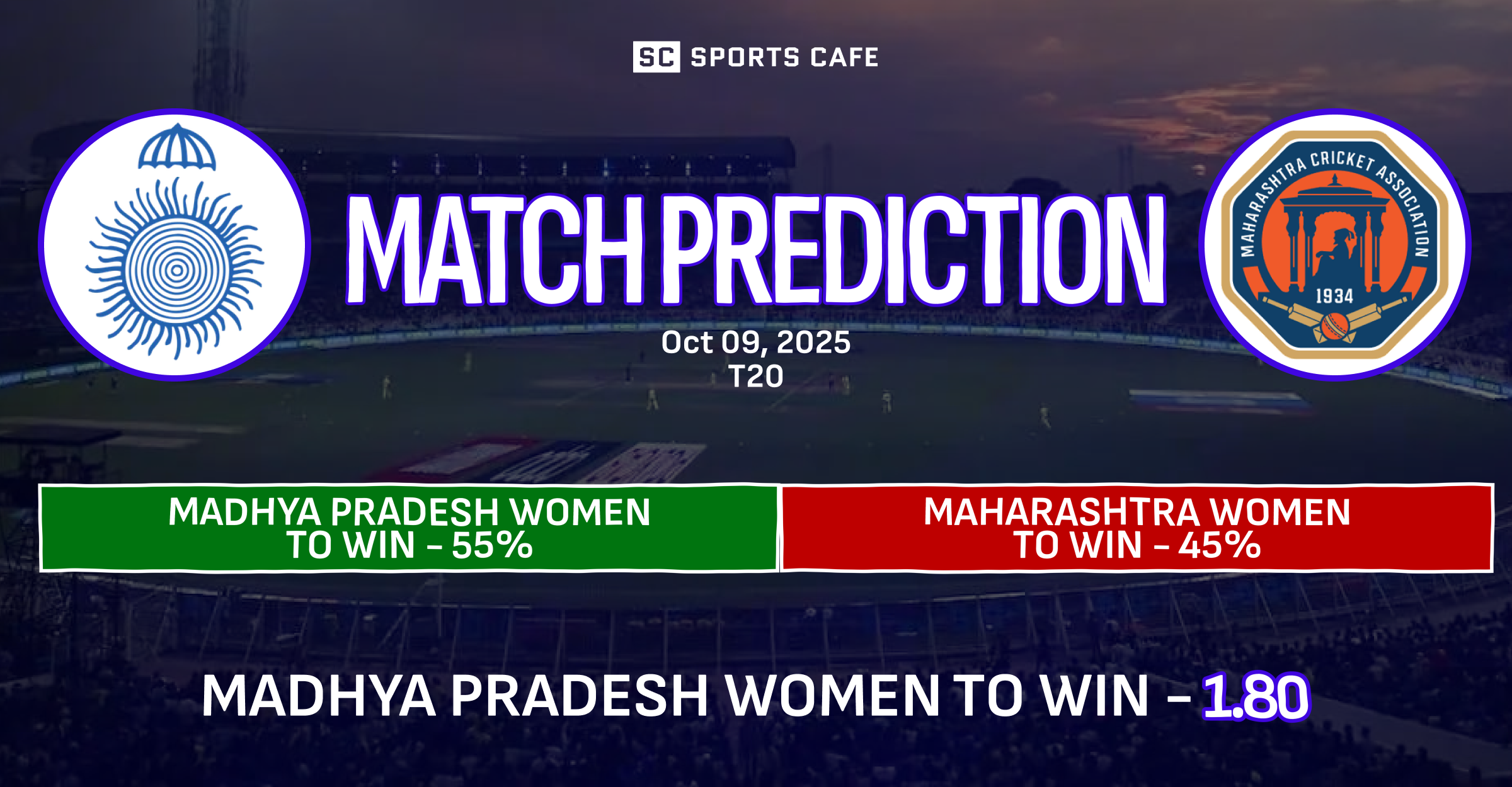 Madhya Pradesh Women vs Maharashtra Women
